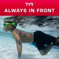 thumbnail image 2 of Gafas de natación TYR Vecta Racing para adultos, antivaho, UVA/UVB, doradas y negras, 2 of 2