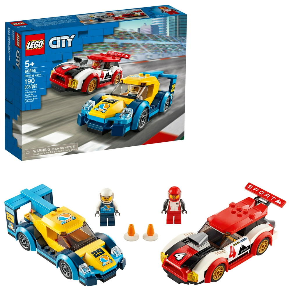 LEGO City Racing Cars 60256 Buildable Toy for Kids (190 Pieces