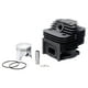 thumbnail image 1 of 40mm Lawn Mower Cylinder Assembly Cylinder Piston Kit for 1E40F 1E40-5 1E44F Lawn Mower Cylinder Parts, 1 of 5