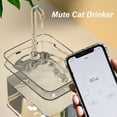 thumbnail image 5 of KIBVOE Pet Fountain, Pet Water Fountain oz/1.5L Cat Water Fountain Dog Automatic Water Dispenser with Filters ,fresh, filtered water,Quiet Drinking Fountains for Pets, 5 of 11
