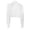 White, variant on HNMKIU | Women's Solid Color Long Sleeve Hollow Thin Shawl Fashion Loose Sunscreen Knitted Shawl Pink,One Size