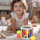 thumbnail image 4 of Juguete clasificador de formas de arcoíris para bebés | Actividad de motricidad fina con cuerdas elásticas de colores | Juego de aprendizaje sensorial para niños pequeños a partir de 6 meses, 4 of 5