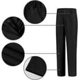 thumbnail image 6 of Yumcute Boys Suits 5 Piece Formal Suit Set Slim Fit Formal Dress Clothes Ring Bearer Outfit for Kids, 6 of 12