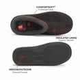 thumbnail image 2 of Hanes Mens Slip On Clog Slipper House Shoes with Indoor/Outdoor Sole, 2 of 5