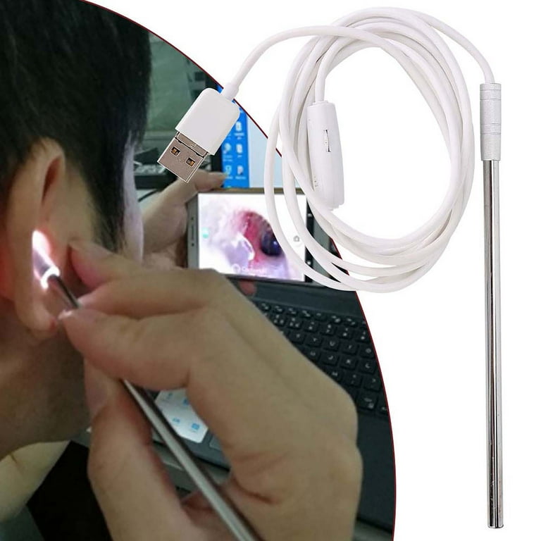 AOPICK Endoscope Caméra Endoscopique 10M - 1080P HD 3 en 1 USB Endoscope  Caméra d'inspection, Câble Semi Rigide, IP67 Étanche avec 8 Lumières LED