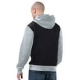 thumbnail image 2 of Men's Starter Black/Silver Las Vegas Raiders Thursday Night Gridiron Full-Zip Hoodie, 2 of 2