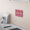 thumbnail image 5 of Yayeee Toggle Light Switch Wall Plate 3-Gang 6.37"x4.48" Decorative Outlet Cover, Pink Doughnuts, 5 of 7