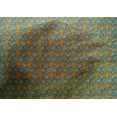 thumbnail image 5 of oneOone Cotton Silk Light Blue Fabric Retro Map Craft Projects Decor Fabric Printed By The Yard 42 Inch Wide, 5 of 5