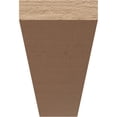 thumbnail image 2 of 6"W x 36"D x 12"H Thin Concord Rough Cedar Woodgrain TimberThane Corbel, Primed Tan, 2 of 6