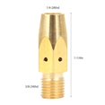 thumbnail image 4 of MIG Welding  Diffusers, 169728 Easy To Install  Compatibility  Contact Tip Diffuser Brass  For  MIG For  M-25 M-40, 4 of 8