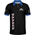 thumbnail image 2 of Custom Barber Polo Shirts for Men Personalized Barbershop Professional Polo Hairdresser Uniform Shirts Hair Stylist Polo 3D (L), 2 of 6