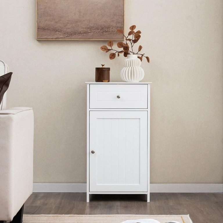 Giantex bathroom floor deals cabinet