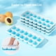 thumbnail image 5 of Bandejas para cubitos de hielo, paquete de 4, bandejas de cubitos de hielo de silicona con tapa extraíble, 14 cubitos de hielo flexibles de fácil liberación, bandejas de hielo apilables con, 5 of 5