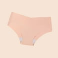 thumbnail image 2 of Diufon Womens Silk Panties Elastic High Waist Briefs Solid Color Full Cover Underpants, 2 of 2