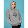 thumbnail image 2 of Brooklyn Superior Denim Goods Hoodie Women -Image by Shutterstock, Female x-Large, 2 of 4