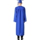 thumbnail image 3 of Toga de graduación universitaria azul real y gorro de graduación para adultos 2023 Atuendo unisex para graduación de secundaria, 3 of 5
