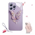 thumbnail image 1 of Funda De Teléfono Con Estampado De Mariposas En 3d, 1 of 4