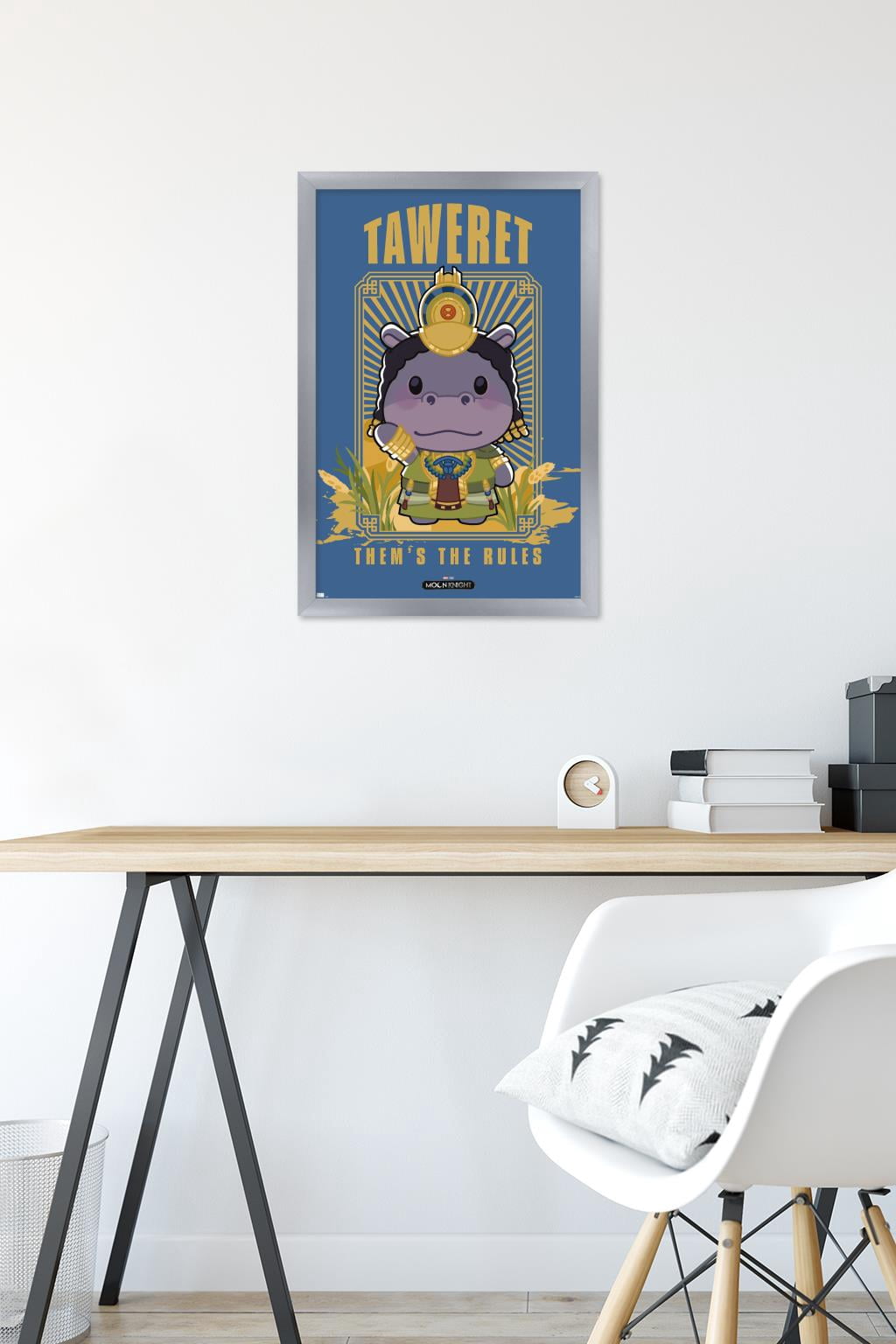 Marvel Moon Knight - Taweret Wall Poster, 14.725" x 22.375" Framed