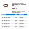 thumbnail image 2 of Front Auto Trans Pump Seal - Compatible with 1980 - 1984 Cadillac DeVille 1981 1982 1983, 2 of 2