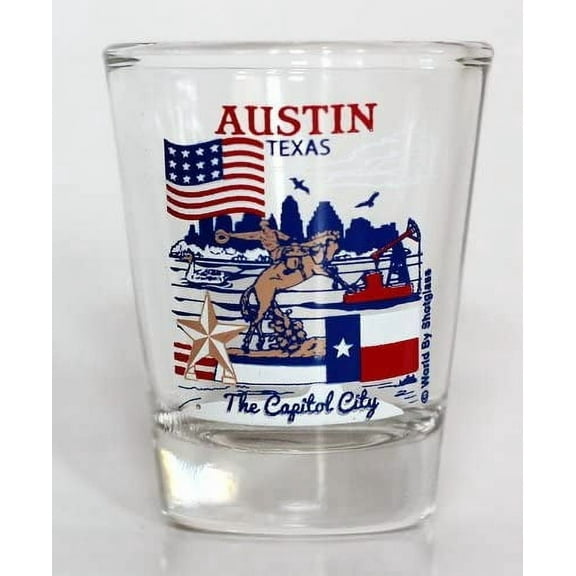 Austin Texas Great American Cities Collection Shot Glass