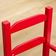 thumbnail image 5 of BplusZ Child's Rocking Chair Paint Wood Patio Rocker, Red, 5 of 7
