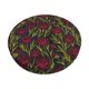 thumbnail image 1 of Disketp Burgundy Peony Flowers Funda Redonda para Taburete, Funda de Cojín para Silla de Bar Suave y Elástica-12 inch, 1 of 7