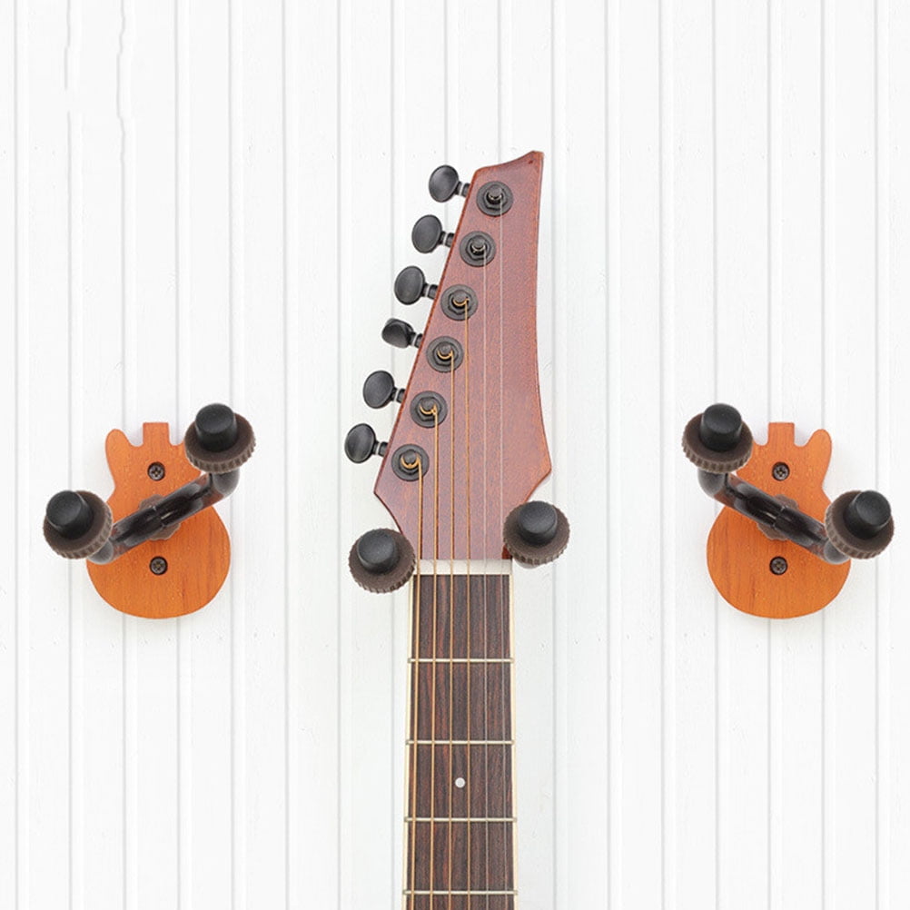 OUNONA 3pcs Guitar Hook Wall Hanger Durable Ukulele Display Rack Wall Violin Storage Stand