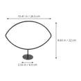 thumbnail image 3 of YSNOOWE Ball Wall Mount 2Sets Simple Design Cast Iron Baseball Rack for School Use, 3 of 8