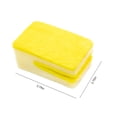 thumbnail image 3 of Aihimol Kitchen Sponges All-Purpose Sponges Dish Sponge,Thickened Double Sided Absorbent Kitchen Cleaning Brush Dishwashing Sponge Scrubbers, Set of 4., 3 of 7