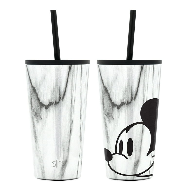 Simple Modern Disney Character Insulated Tumbler Cup with Flip Lid and  Straw Lid, Reusable Stainless Steel Water Bottle Iced Coffee Travel Mug, Classic Collection