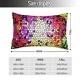 thumbnail image 2 of Salouo Colorful Tie Dye Stained Glass 3 Pattern Pillow Cases,1PC Pillow Covers with Envelope Closure Decorative Pillow Case for Bed Couch,Pillows Not Included-20"x30", 2 of 6