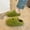 Green, variant on Heisall Women's Sweet & Cool Letter Fuzzy Lined Platform Slippers with Thick Sole, Closed Back House Shoes for Indoor/Outdoor, Multi-Color Cozy Furry Half-Slippers for Fall and Winter