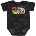 thumbnail image 3 of Inktastic My 1st April Fools Day with Jester Hat Boys or Girls Baby Bodysuit, 3 of 5