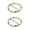 A, variant on 2Pcs Silk Scarf Ring Clip T-Shirt Tie Clips for Women Fashion Metal Round Circle Clip Buckle Clothing Ring Wrap Holder by Elapind