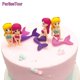 thumbnail image 4 of Adornos de pastel de sirena macarrón, Cupcake de Animal marino lindo para fiesta de cumpleaños de sirena, decoración de postre, recuerdos de Baby Shower, 4 of 4