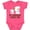 Vintage Hot Pink, variant on Inktastic My Granddad Loves Me Granddaughter Girls Girls Baby Bodysuit
