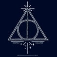 thumbnail image 2 of Mens Harry Potter Deathly Hallows Symbol Lightweight Hoodie, 2 of 4