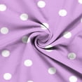 thumbnail image 6 of Sexlip Womens Long Sleeve Polka Dot Midi Dress V Neck Design Soft Fabric Relaxed Silhouette for Office Wear Purple XL, 6 of 7