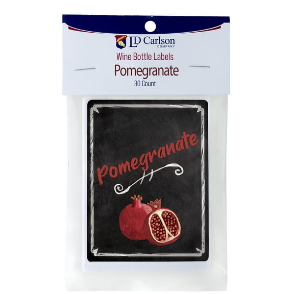 Pomegranate Wine Labels 30/Pack Mist Collection