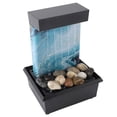 thumbnail image 1 of Tabletop Water Fountain, Portable USB or Battery Powered Tabletop Fountain Plastic Quiet  for Home, 1 of 7