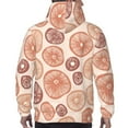 thumbnail image 7 of Balery Mushrooms2 Pattern Mens Hoodie Kangaroo Pocket Hoodie Pullover Hooded Sweatshirt Ideal for Daily Wear Travel and Home-Medium, 7 of 7