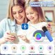 thumbnail image 2 of Mini Karaoke Machine with 2 Mic, Bluetooth Microphone Song Toys,D, 2 of 5