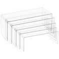 thumbnail image 2 of Koszal 5Pcs/Set Transparent Reusable Acrylic Display Stand Rack Jewelry Shelf Holder, 2 of 5