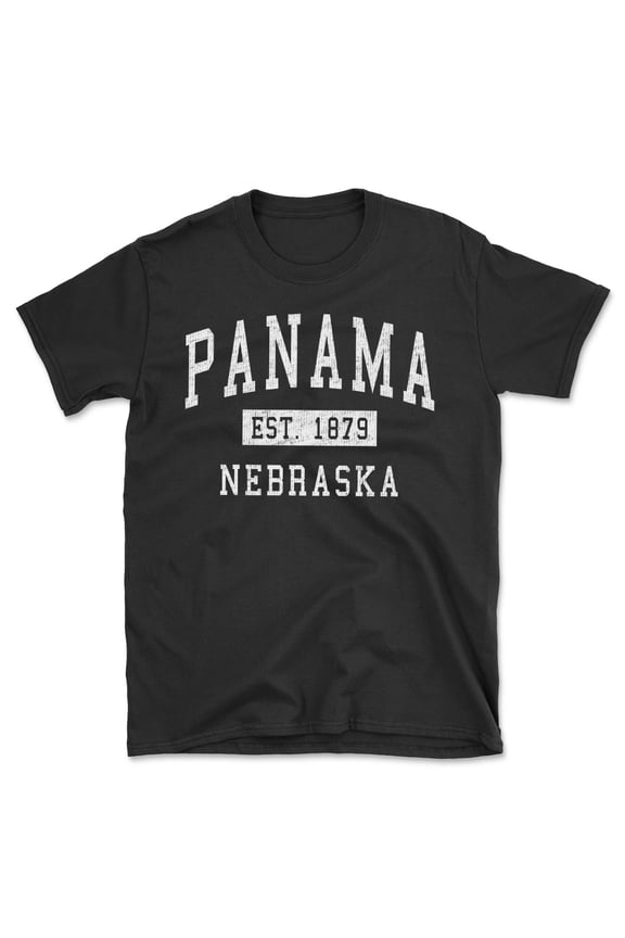 Panama Nebraska Classic Established Men's Cotton T-Shirt