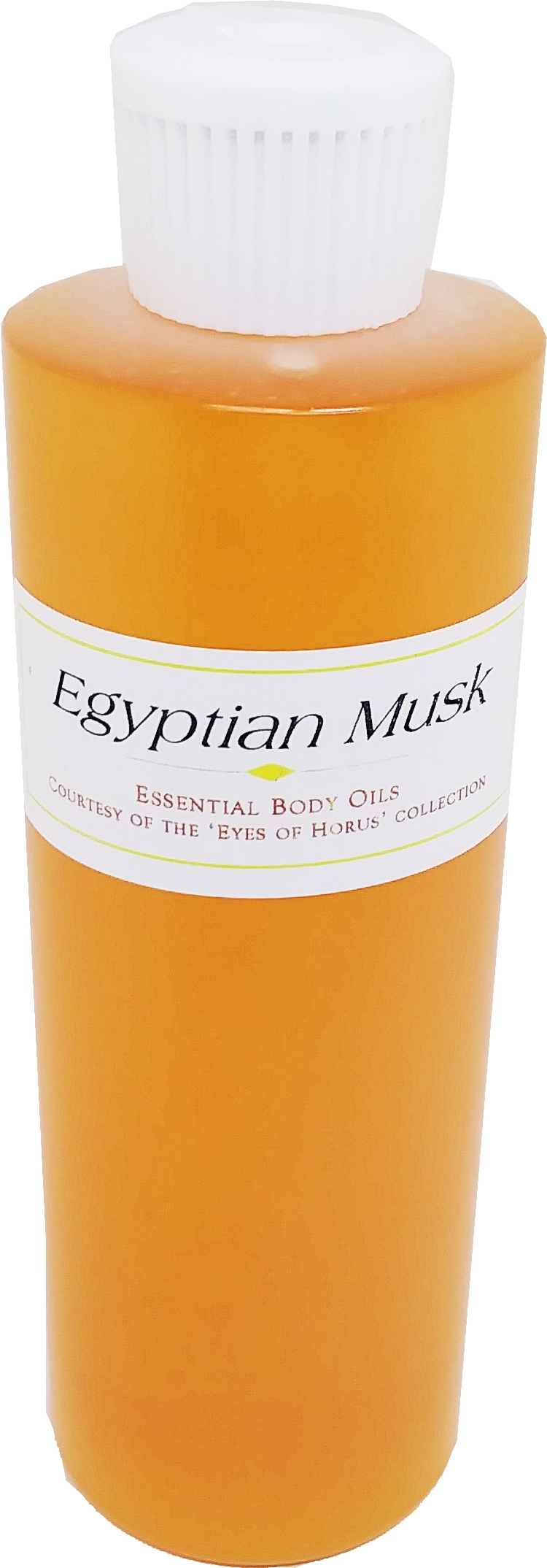 Egyptian Musk Scented Body Oil Fragrance [Flip Cap Gold 8 oz