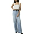thumbnail image 4 of PAIGE womens  Sasha Verse High Rise Column Straight Leg Jean, 26, 4 of 5