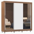 thumbnail image 2 of Ropero Closet Madesa Lyon 3 Puertas con Espejos Pies M/B 1, 2 of 5