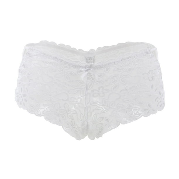 Women Underwear Brief Lace Plus Size Lace High Waist Thong Panties - Walmart .ca