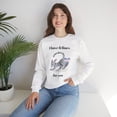 thumbnail image 3 of Cat Heart Sweatshirt, Heart Sweatshirt, Cat Sweatshirt, Valentine's Day Sweatshirt, 50/50 Cotton-Poly Animal Sweatshirt 122, 3 of 49