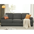 thumbnail image 5 of VANACC 89 Inch Sofa, Modern Comfy Couch with Deep Seats, Grey Chenille, 5 of 7